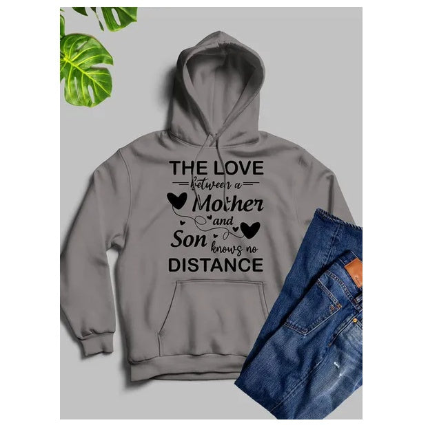 The Love Between A Mother And Son Knows No Distance Hoodie