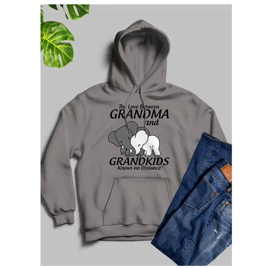 The Love Between Grandma And Grandkids Knows No Distance Hoodie