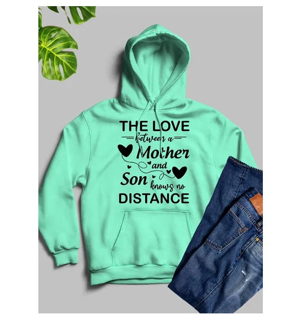 The Love Between A Mother And Son Knows No Distance Hoodie