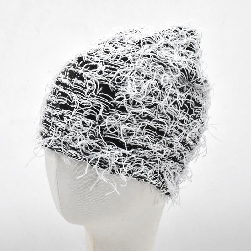 Autumn And Winter Thermal Knitting Woolen Cap Bowler Baotou